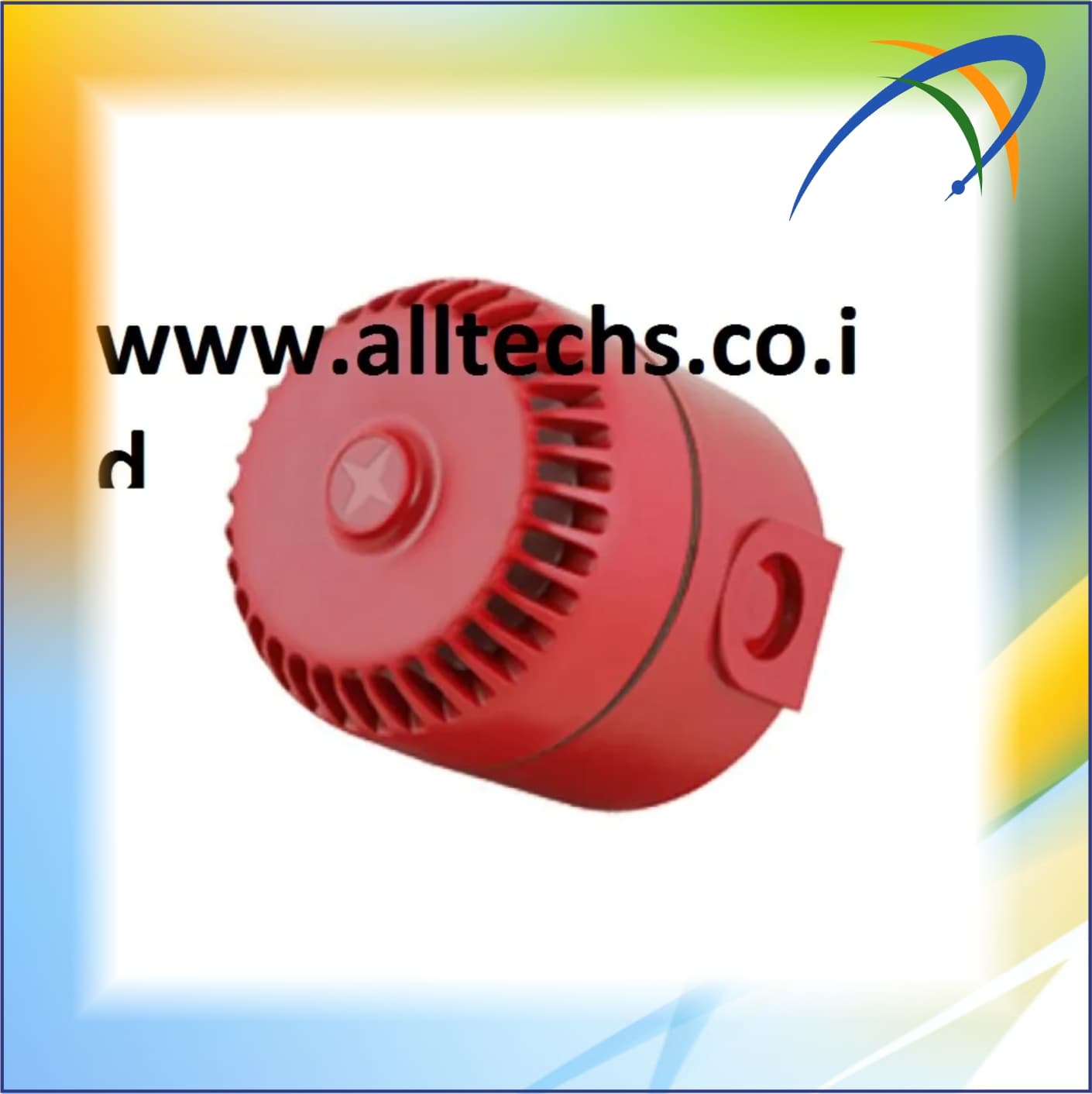 FNM-320-SRD SOUNDER, SURFACE-MOUNT, RED