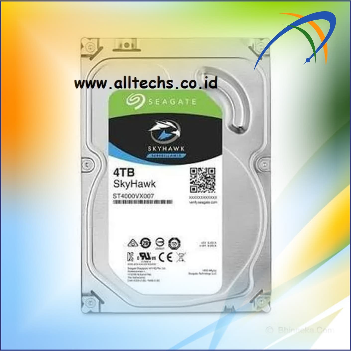 Hardisk Seagate khusus cctv 4 tera Seagate skyhawk