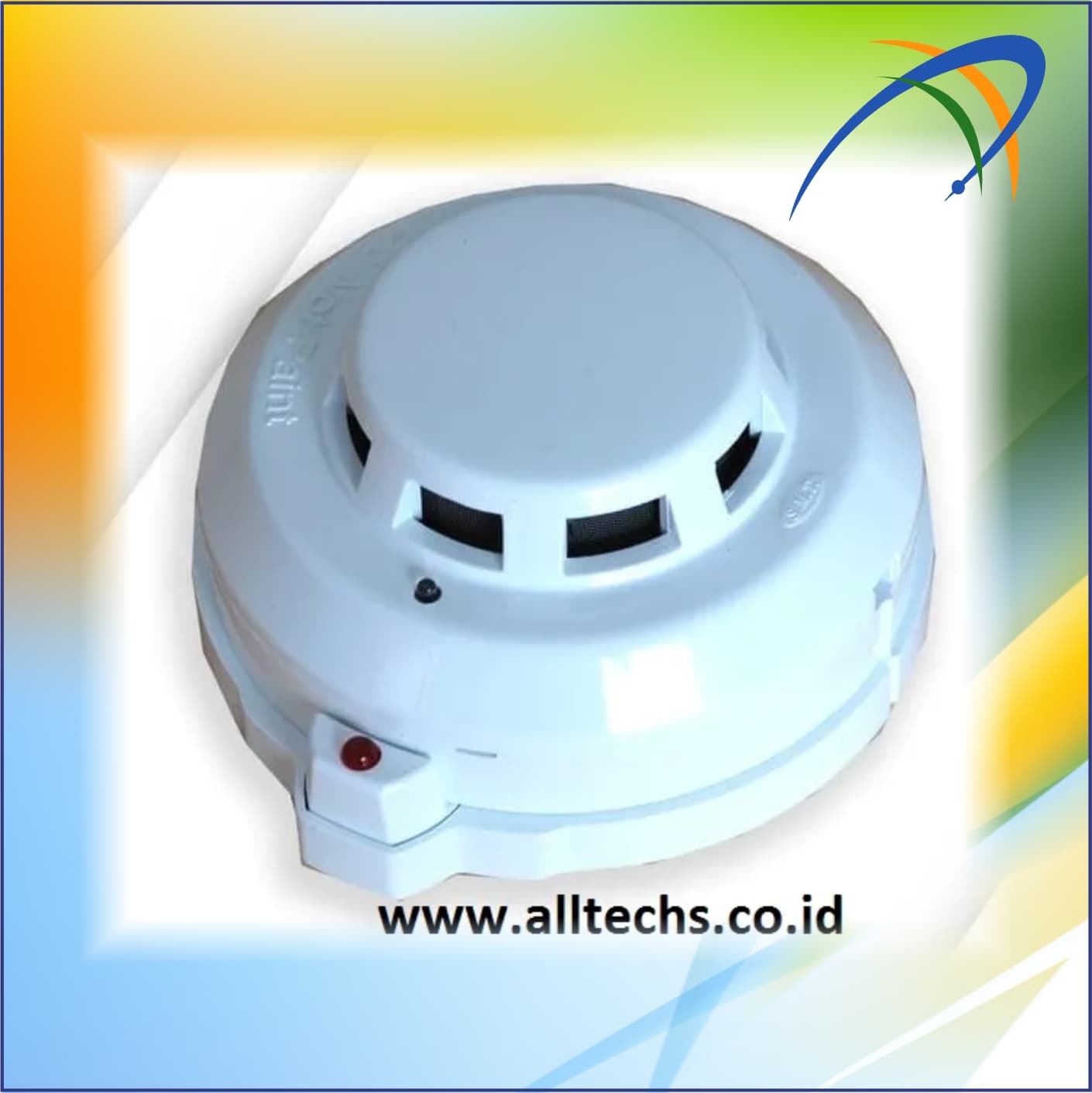 Photoelectric Smoke Detector Fire Alarm Horing Lih AHS-871
